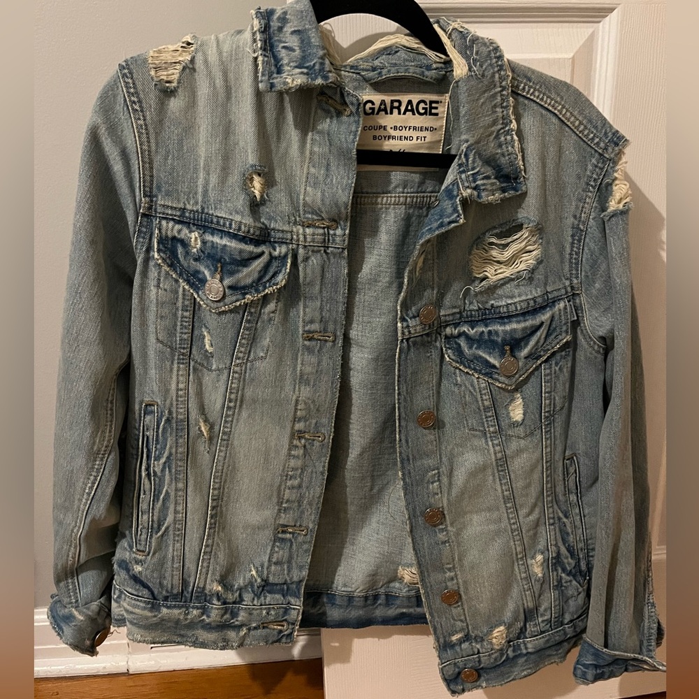 Destressed Jean Jacket
